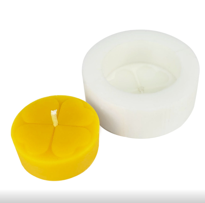 Silik�nov� forma na svie�ky - �ajov� svie�ka �tvorl�stok 2