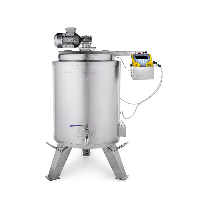 Pastovač medu - miešací stroj na med s ohrevom a izoláciou - 3 vrstvy ( 300L )