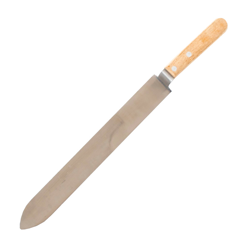 Odviečkovací nôž bez zúbkov - drevená rúčka
