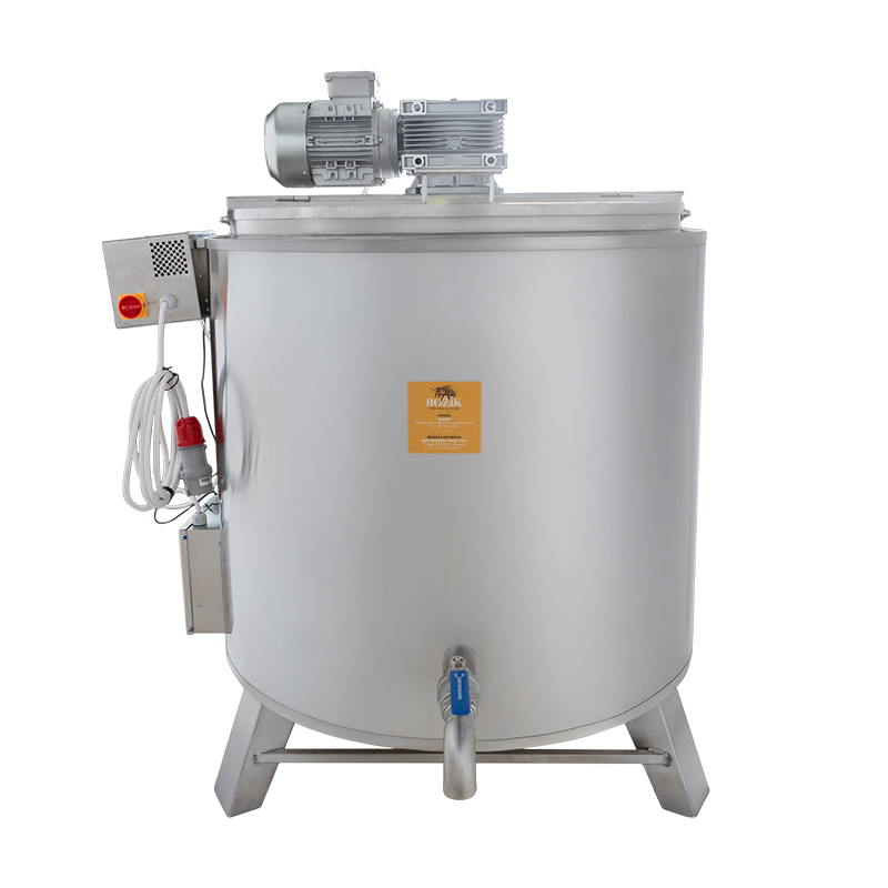 Pastova� medu EVROTOM - mie�ac� stroj na med s ohrevom a izol�ciou - 3 vrstvy ( 500L )